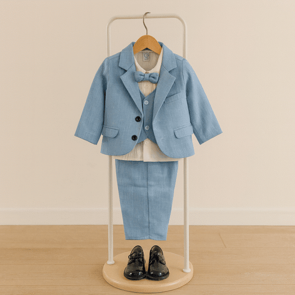 Conjunto de 6 piezas celeste