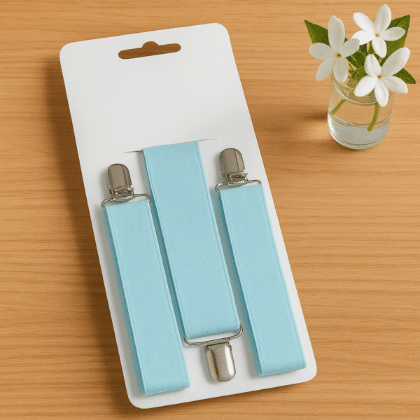 Tirador de bebe celeste