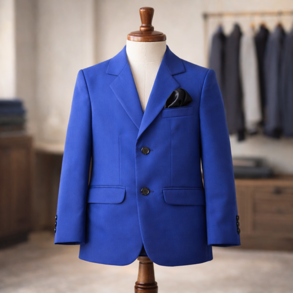 Saco de vestir Azul Francia